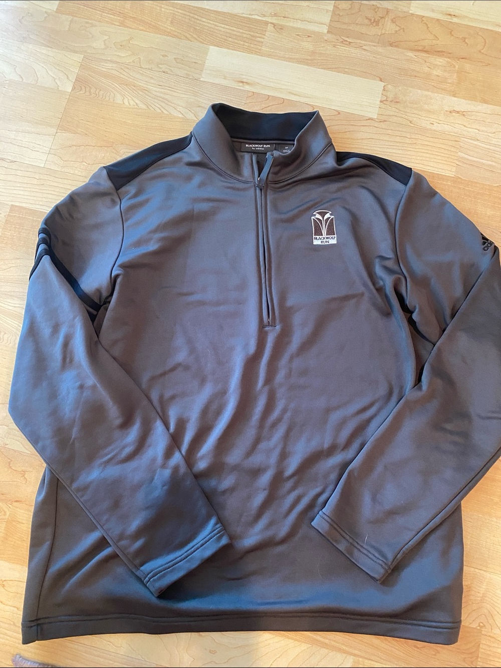 Half-Zip Men's Performance Pullover Jacket - Dark Gray